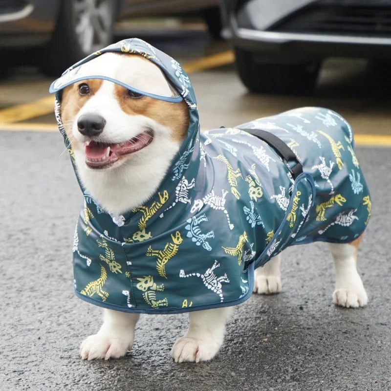 🔥 Dog Raincoat Pro! Waterproof Adjustable Jacket⚡Clear Hood Double Layer🌧️Reflective Pocket + Rim【For L/M/S Dogs】 🔥 Dog Raincoat Pro! Waterproof Adjustable Jacket⚡Clear Hood Double Layer🌧️Reflective Pocket + Rim【For L/M/S Dogs】